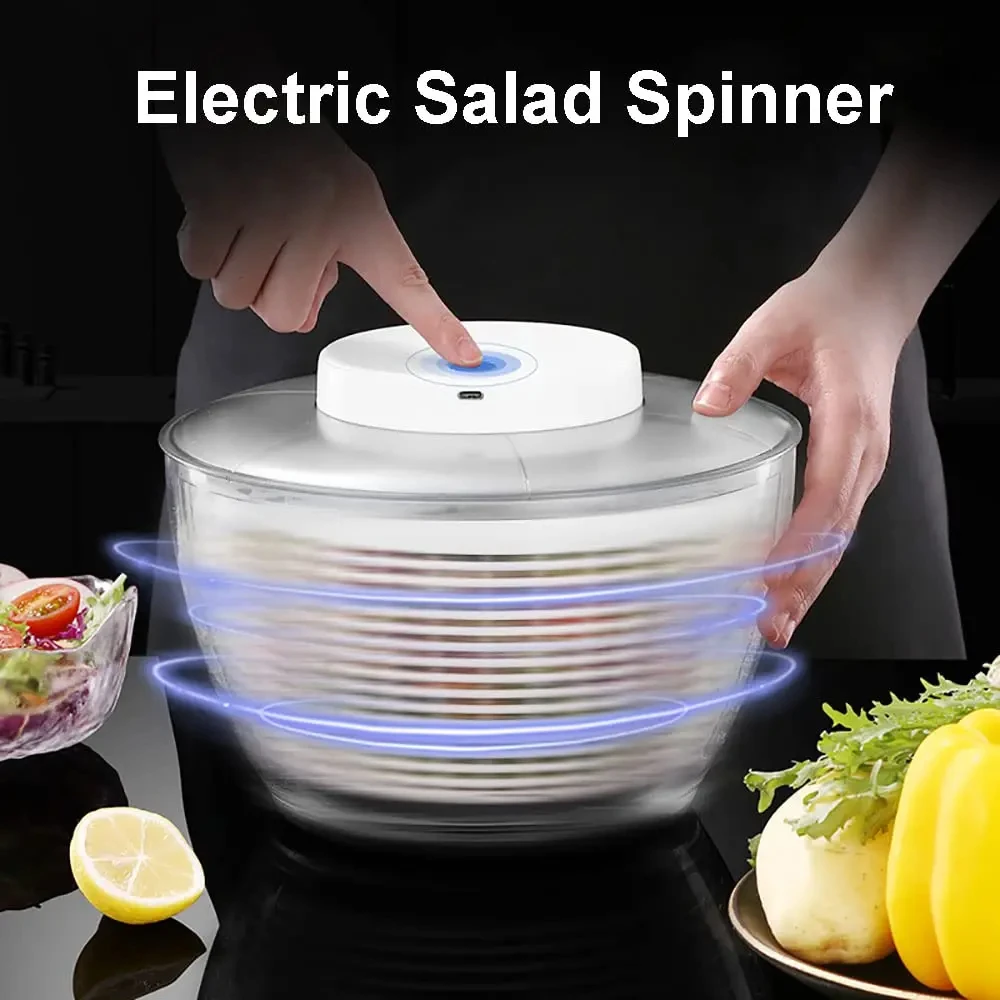 

Electric household vegetable salad dehydrator, fruit and vegetable spinner, vegetable spinner, spinner, vegetable washing and de