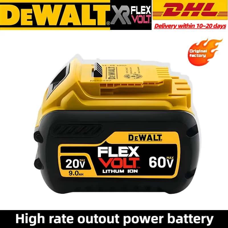 

Original DEWALT 18v battery rechargeable lithium-ion 60v batterysuitable for DCB115 DCB118 DCB1104 Dewalt battery 60v tool