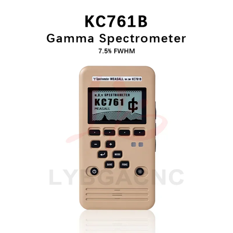 MEASALL LY.GROUP.CHINA Distributor KC761B Handheld Energy Spectrum Analyzer Professional Radiation Alarms Spectrometer