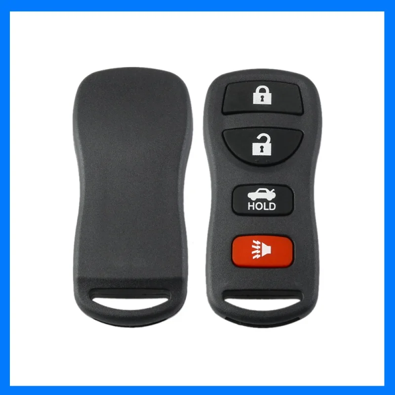 DUDELY Remote Car Key Fob KBRASTU15 4 Button for Nissan Altima Maxima 350Z Armada 2004 2005 2006 2007 2008 2009