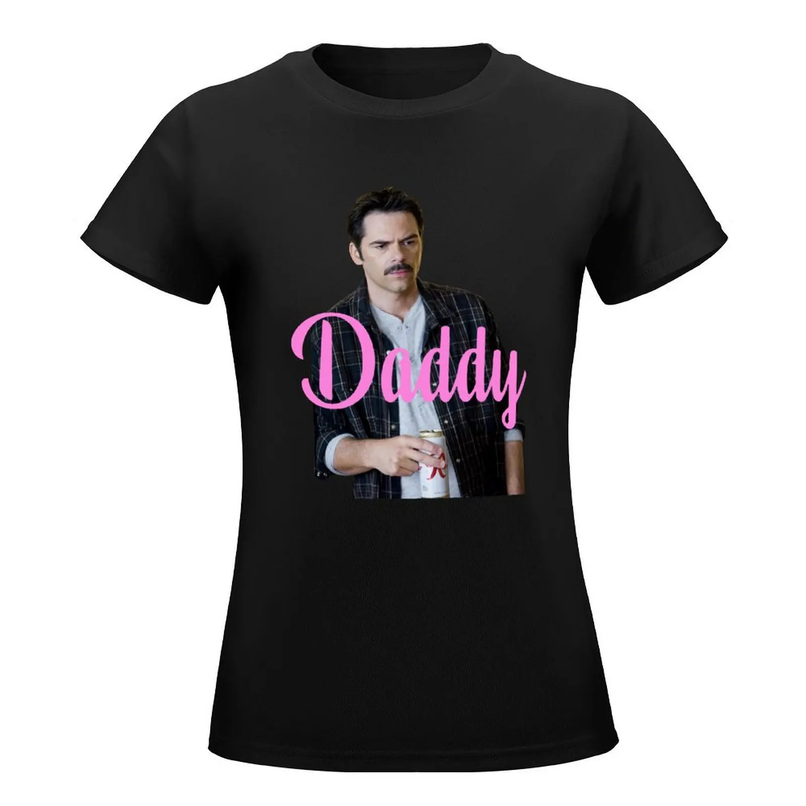 The Original DILF Charlie Swan T-Shirt summer tops oversized plus size tops Short sleeve tee Womens clothing