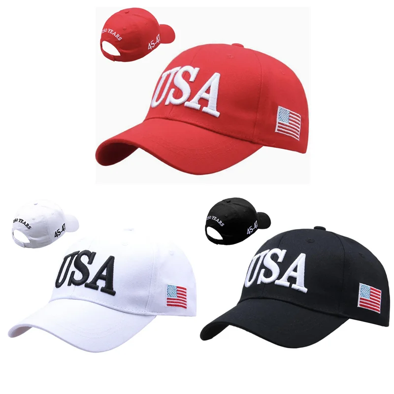Hot Sell American 250 YEARS Flag Cap AMERICA Baseball Hat Classic USA Embroidered Duck Tongue Assembly Hat