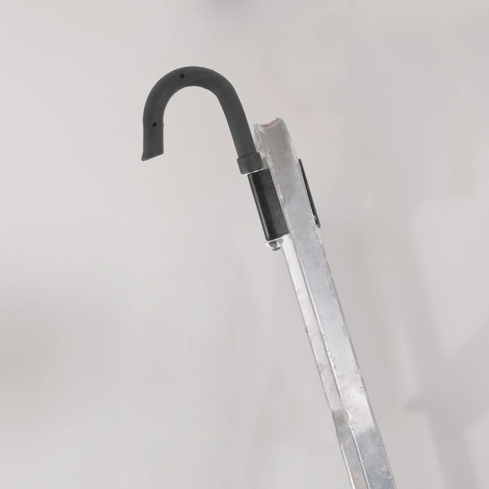 Ganchos de escalera telescópica, extensión de techo resistente, garaje exterior, gancho anticaída, ático, escaleras, valla, cobertizo