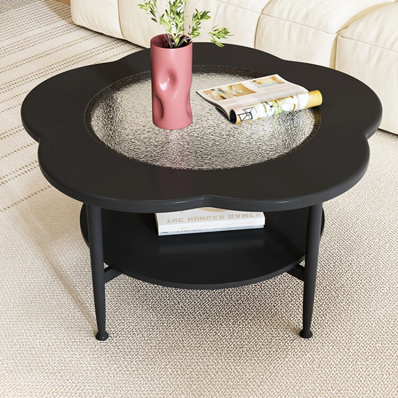 

Hardcover Nordic Coffee Table Living Room Design Modern Coffee Tables Small Floor Table Basse En Verre Furniture For Home