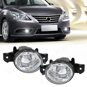 LED-Nebelscheinwerbung für Nissan, X-Trail, Altima, Sylphy, Almeter, Qashqai, März, Pathfinder, Frontball, DRL, Tageslichter, 1 Par 12 Hauptverkäufe Nissan March Mile Lighthouse - №9