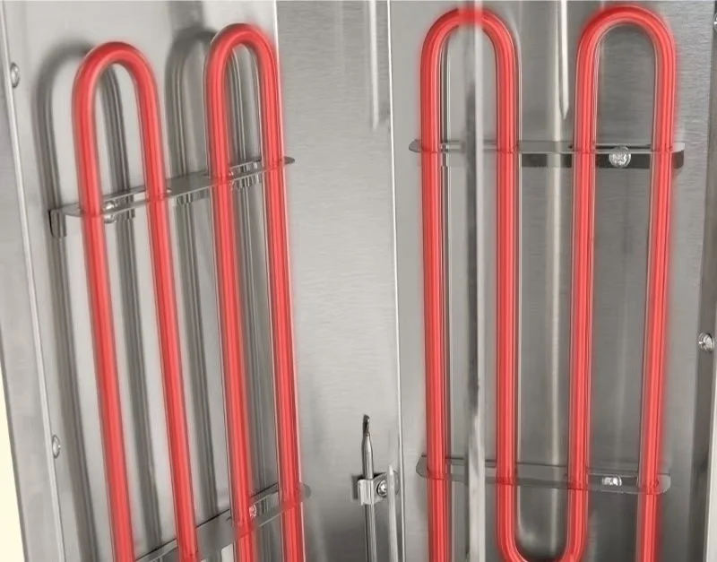 Small Commercial Rotisserie Stainless Steel Electric Kebab Machine for Chicken  Pork  Beef and Lamb Automatic Kebab Machine