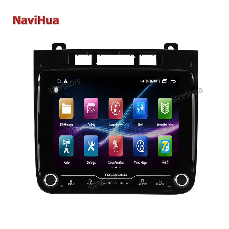 

Touch Screen GPS Navigation Multimedia System Android Car Radio Dvd Video Player for VW Touareg 2011- 2017 Auto Carplay