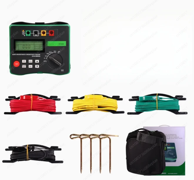 

One more digital grounding resistance tester DY4300/A/B grounding soil resistivity measuring table ground resistance meter