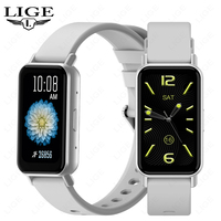 New For Xiaomi Fashion Smart Watch Women Full Touch Screen Heart Rate Fitness Tracker Waterproof Ladies Bracelet Men Smartwatch