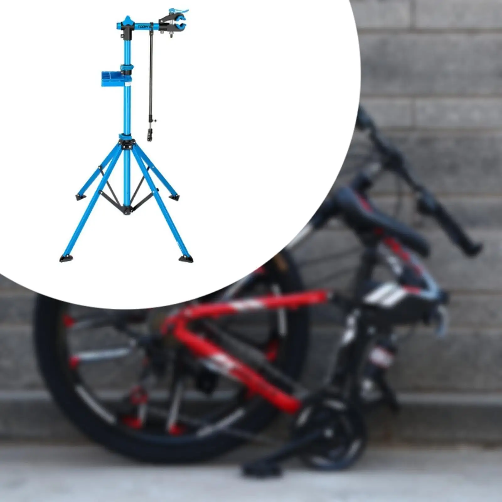 

Bicycle Mechanic Workstand Support Adjustable Clamp Bike Repair Work Stand