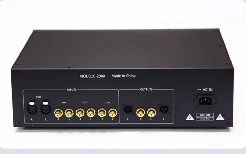 New C2900 fever preamplifier HiFi fully balanced input remote control function fully discrete parts Class A front-end