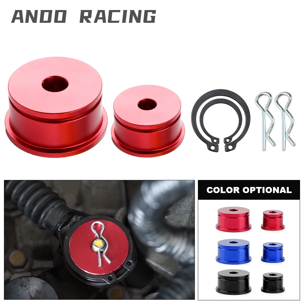 Aluminum Alloy Car Accessories Shifter Cable Bushings Kit For Honda Civic 2002-2005 Si  For Acura Rsx Type S 2002-2006