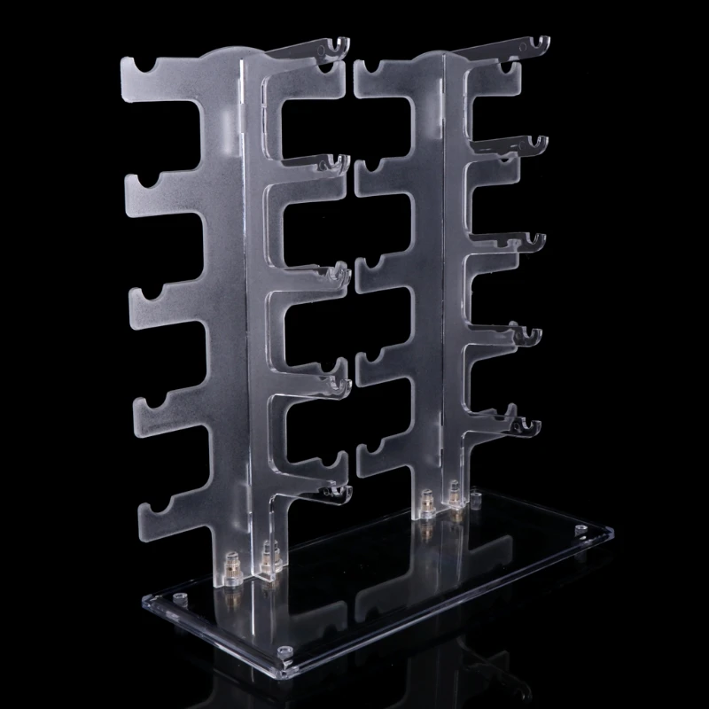 634C 10 Pairs Sun Glasses Display Stand Rack Storage Holder Frame Display Stand Eyeglass Collections for Home or Store