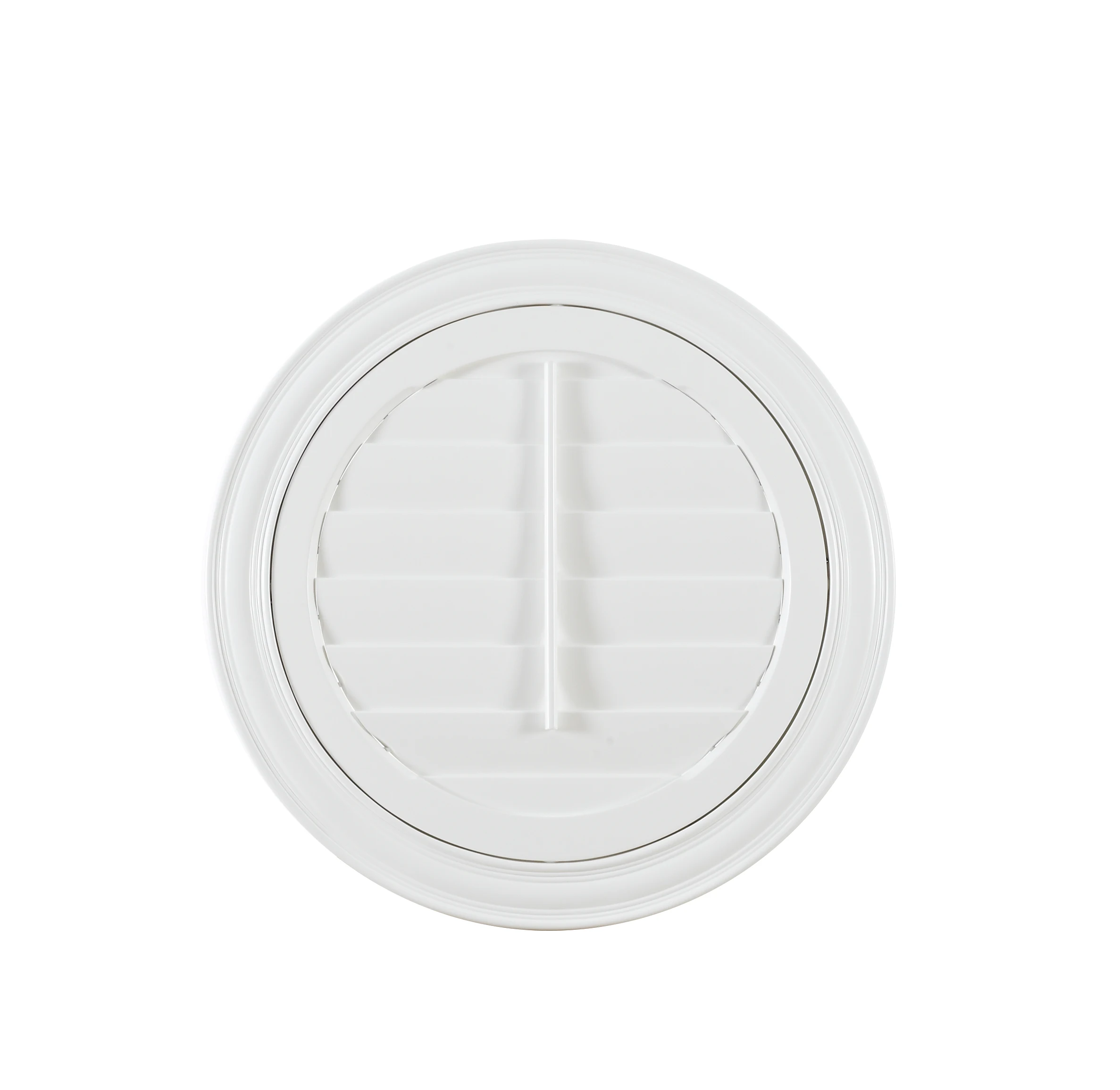 Wholesale Custom Wood&PVC Shutters Blind Waterproof Interior Exterior Plantation Shutters for Windows Horizontal view 2