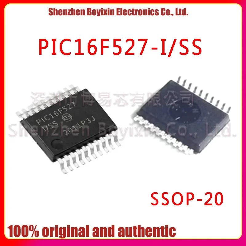 

PIC16F527-I/SS 20MHz 2V~5.5V with Program FLASH Capacity: 1K@x12bit 68Byte EEPROM/data FLASH Capacity: 64Byte 17 ADC 1@x8ch/8bit