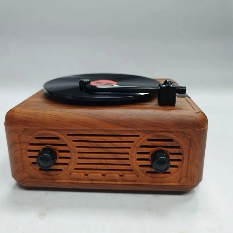 Orador portátil retro do bluetooth, subwoofer, caixa sadia para o escritório, exterior, jogador home, durável