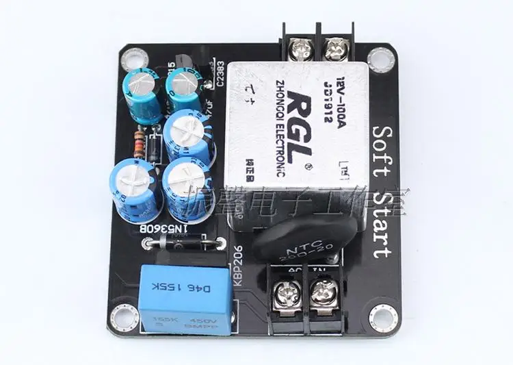 

Power Soft Start Board High Power 100A High Current Relay Suitable for Class A Power Amplifier