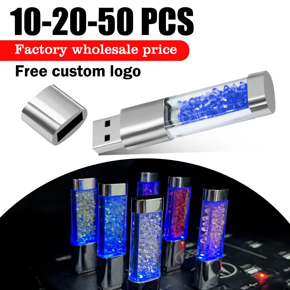 

10/20/50 шт./лот металлический USB-флешка 4 ГБ 8 ГБ флэш-накопитель 16 ГБ 32 ГБ cle USB-накопитель 64 ГБ 128 МБ Бесплатный индивидуальный логотип