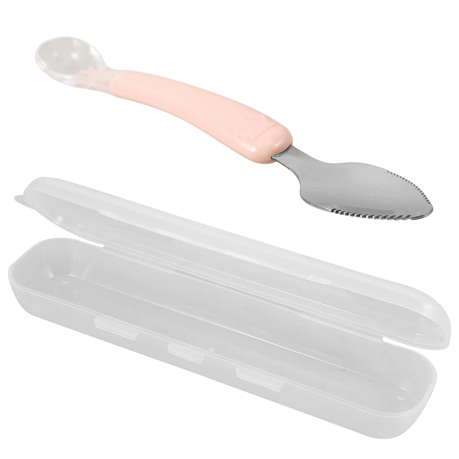 Baby Cutlery Food Supplement Spoon Spatula Dessert Tableware for Toddler Fruitful