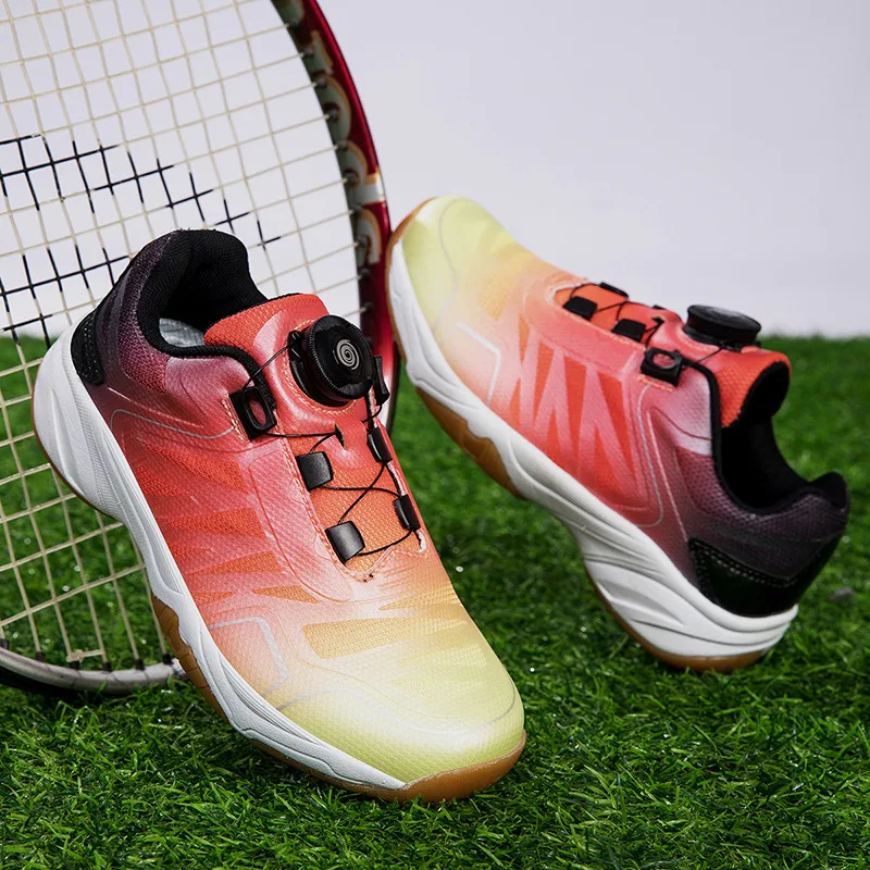 Nuevo diseño, zapatos de bádminton para niños, zapatillas de tenis profesionales usables, zapatillas deportivas transpirables para niñas y niños, tenis para nino