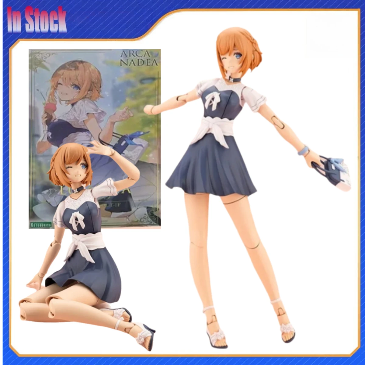 

Original Genuine Anime Kotobukiya ARCA NADEA 160mm LUMITEA Action Figure Model Kits Gift for Boys Girls Original Box In Stock