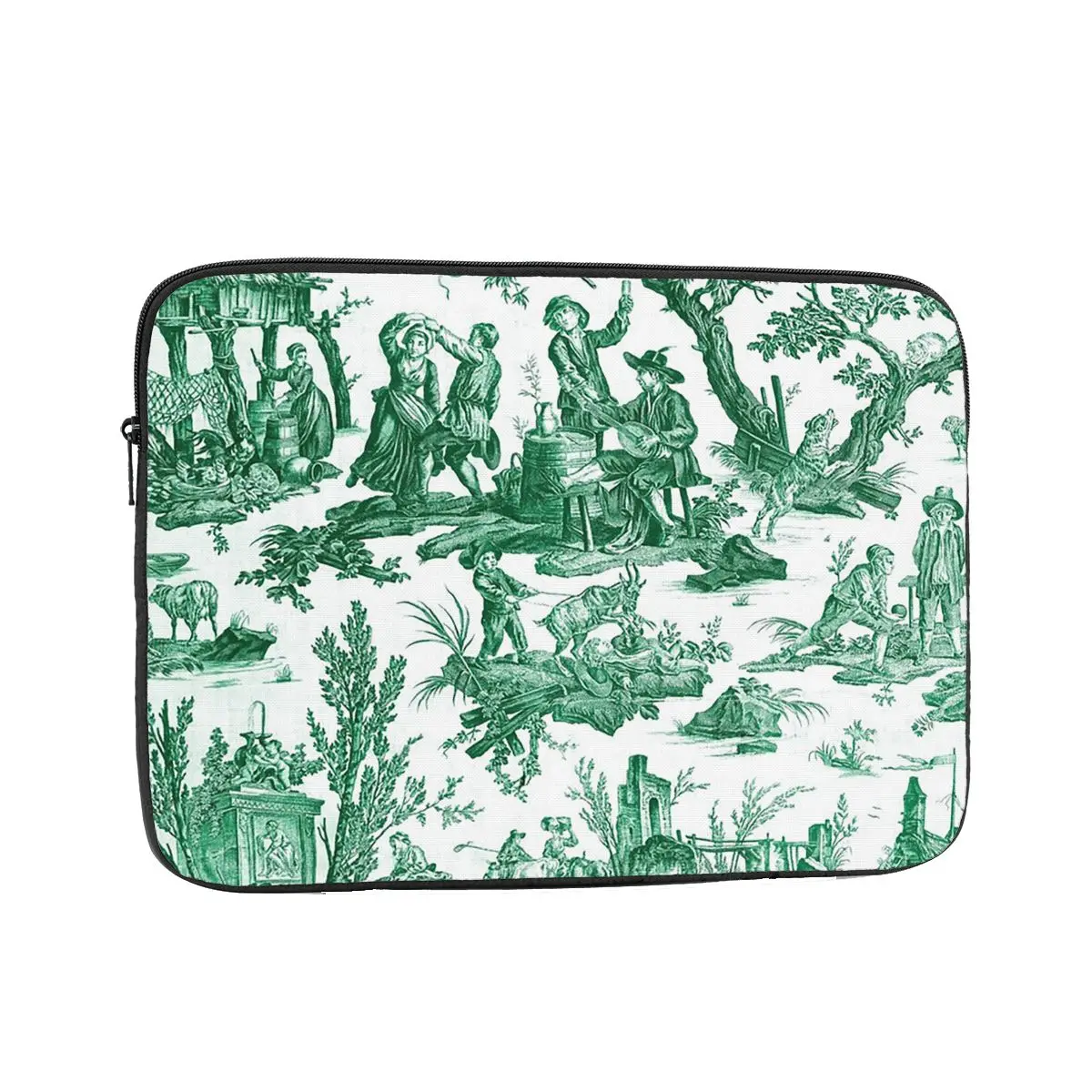 

Винтажная французская сумка с мотивом Toile De Jouy для ноутбука 10, 12, 13, 15, 17 дюймов, сумка для ноутбука, противоударный чехол для планшета