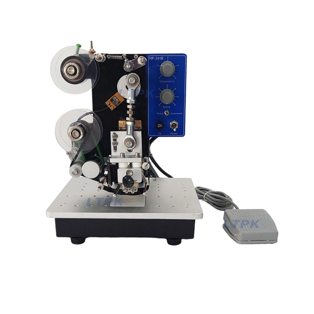 HP-241B Hot Stamping Date Batch Number Validity Date Coding Machine/Thermal Transfer Date Coding Machine