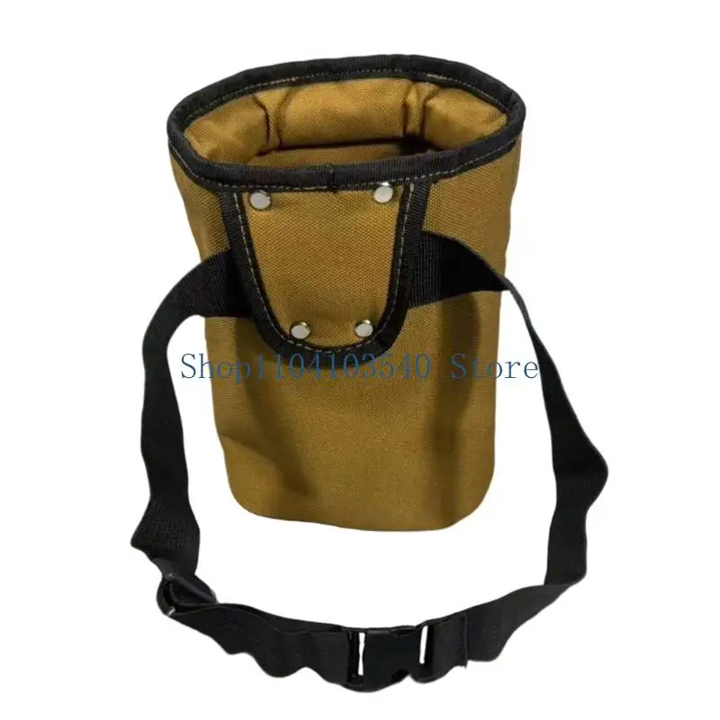 02DC Reinforced Canvas Utility Pouch Feature Quick Access Clip System Heavy Duty Tool Organizers For Job Site Efficiency