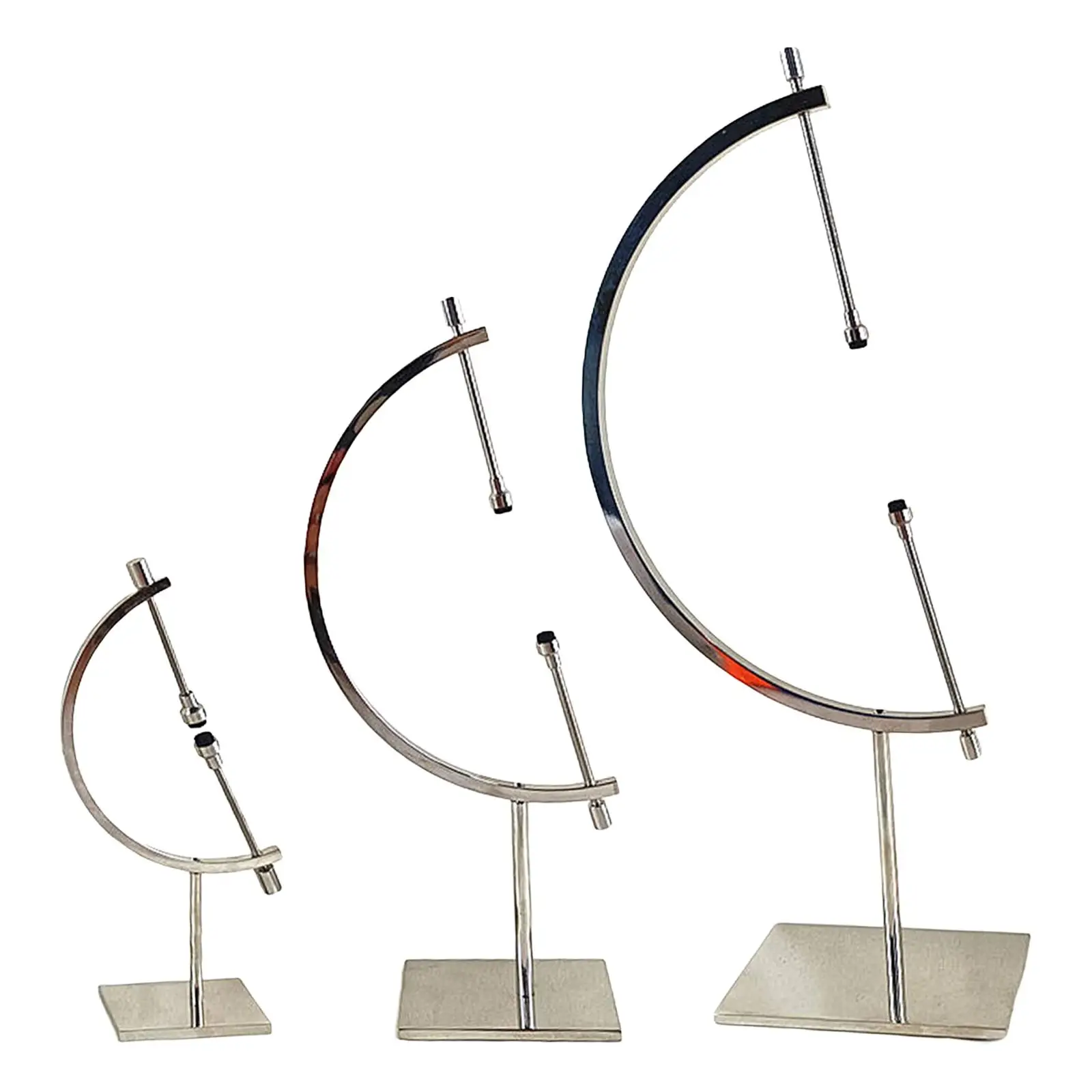 Metall Kugel Halter Messschieber Ständer Rack Anti Rost Globus Display Ständer Shell Schmuck Steine Dekoration