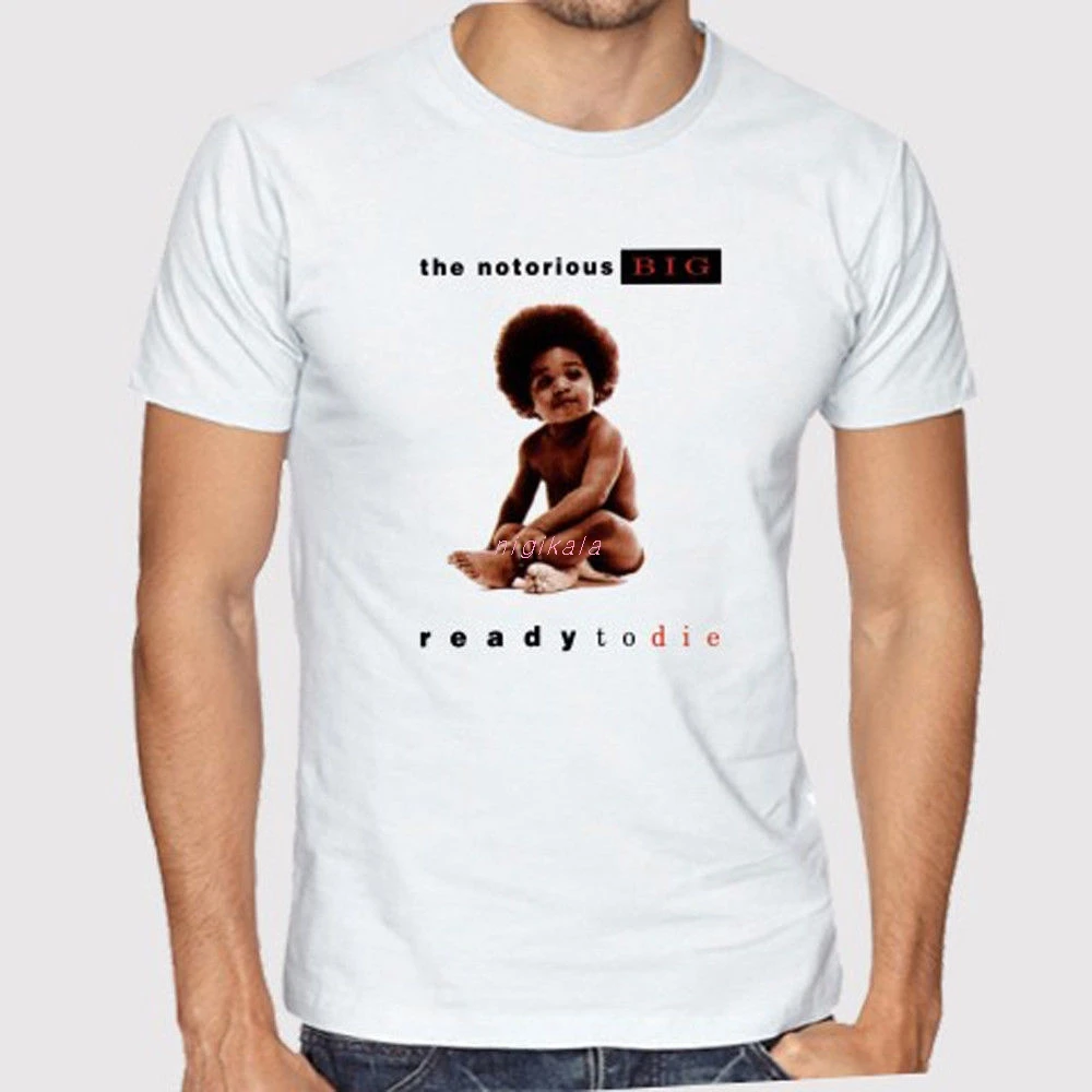 The Notorious Big Ready To Die Album Women Men T-shirt Summer Fashion Quality Printed 100% Cotton O Neck Eu Size Tee Shirts