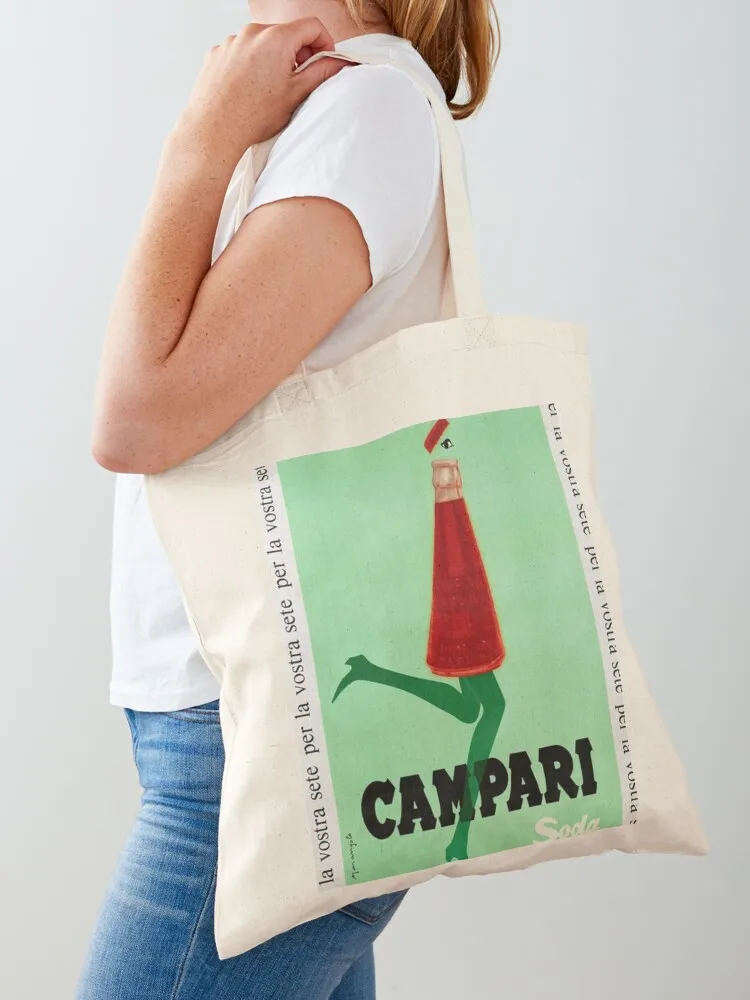 Campari - Print Tote Bag Canvas bag for women Shopper canvas bags