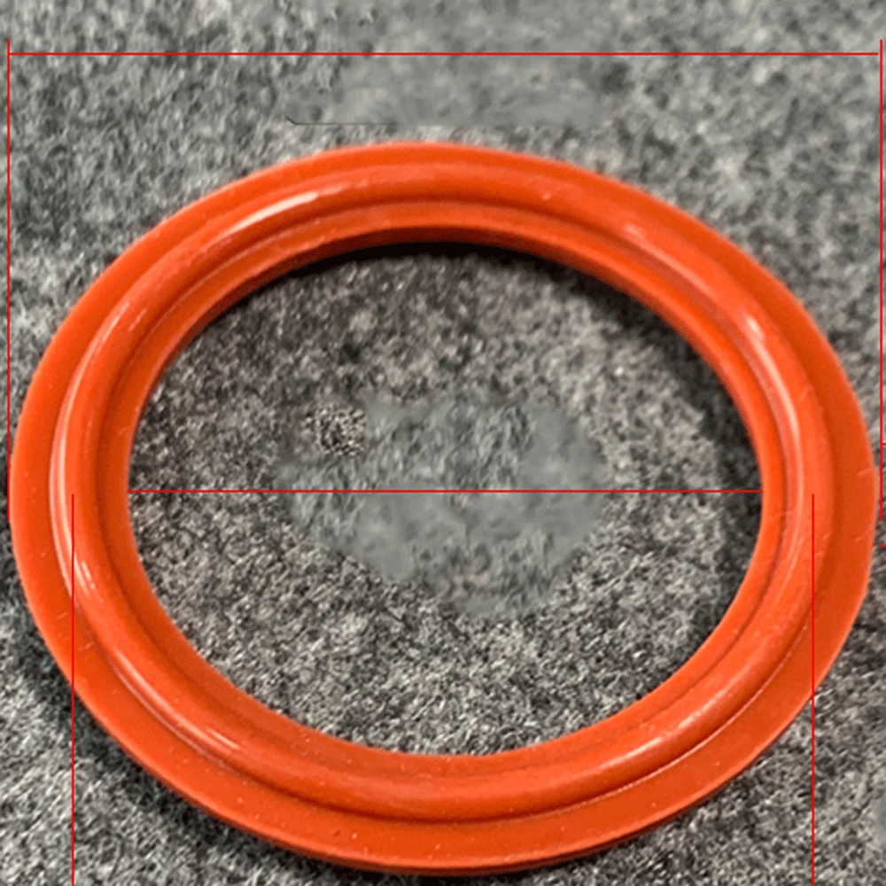 25 38 51 63 102 mm 1,5 Zoll 2 Zoll 2,5 Zoll 3 Zoll 4 Zoll Tri-Clamp VMQ Silikonkautschuk-Sanitärdichtungsstreifen Homebrew – Detail 2