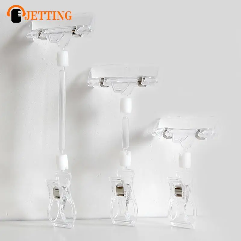 Plastic Plank Klem Prijs Label Label Reclame Clips Houders Teken Display