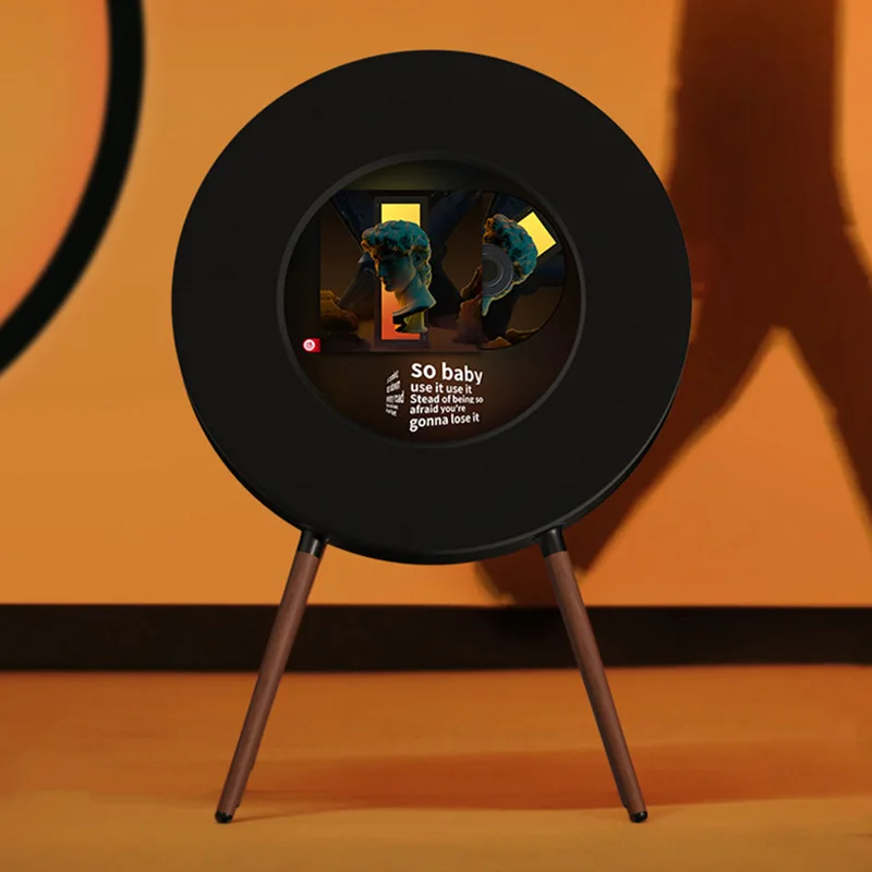 

Record lyrics speaker NetEase Yunlian name Vinyl floating subtitles Bluetooth speaker