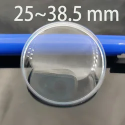 1 Watch accessories acrylic watch mirror, 25~ 38.5mm acrylic pot lid high-quality watch mask transparent surface fat face mirror