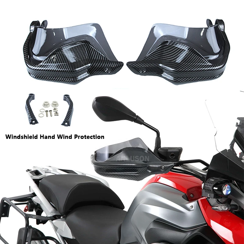 

Fit For BMW R 1250GS LC ADV R1200 GS Adventure 2014-Up Motorcycle Carbon Handguard Hand shield Protector Windshield