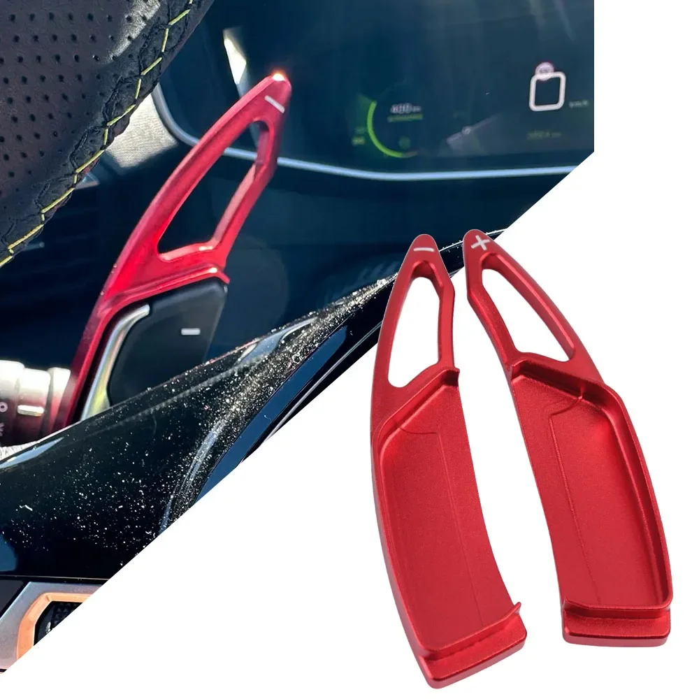 Car Steering Wheel Shift Paddle Gear Paddles DSG Extender Stickers For Peugeot 3008 2008 5008 508 308 208 GT SW Car Accessories