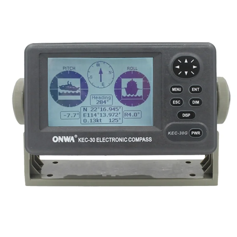 ONWA KEC-30G(MK2) بوصلة إلكترونية رقمية مع نظام تحديد المواقع