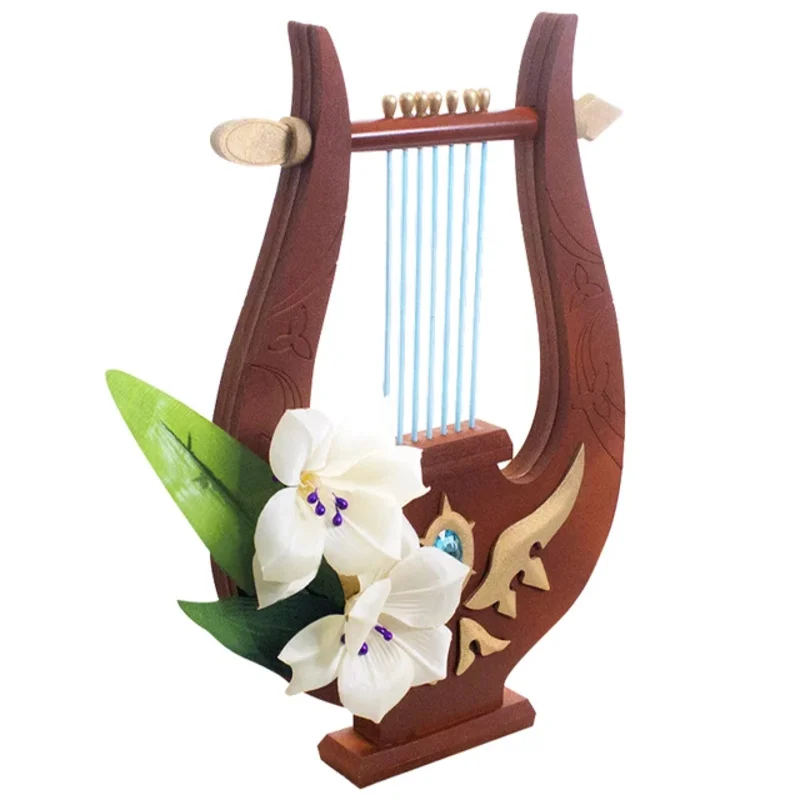 Gaun Pesta Kostum Venti Cosplay Dampak Genshin Game Anime dengan Wig Pakaian Pakaian Cos Karnaval Halloween Wanita Dewasa