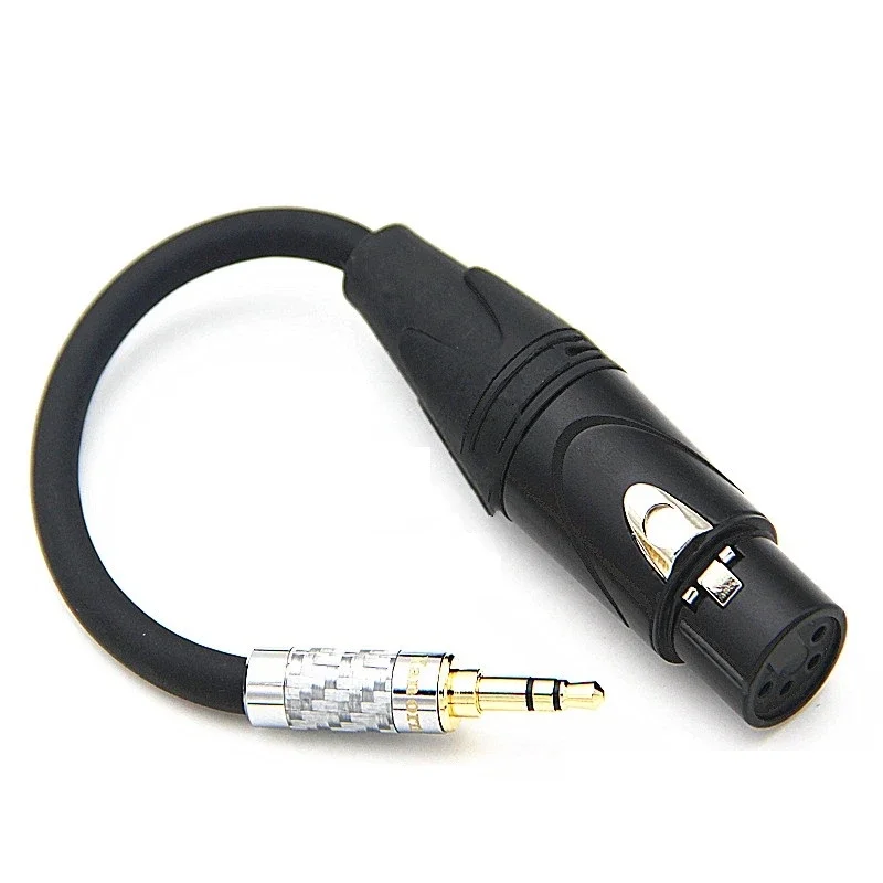 T1 T5P 4 Pin XLR Balance Female to 2.5mm 3.5mm 6.35mm 4.4mm Male Balance Adapter Audio Cable HiFi Earphone Extension Cable