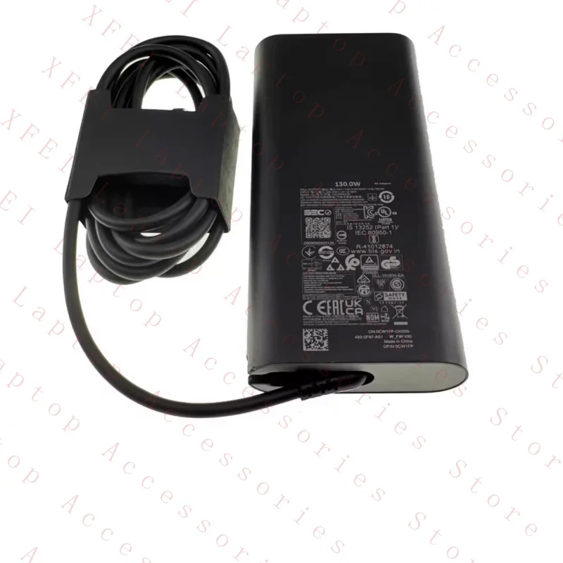 

C HA130PM170 0CW1FP New For Dell Laptop 130W 20V 6.5A Type-C AC Adapter CW1FP