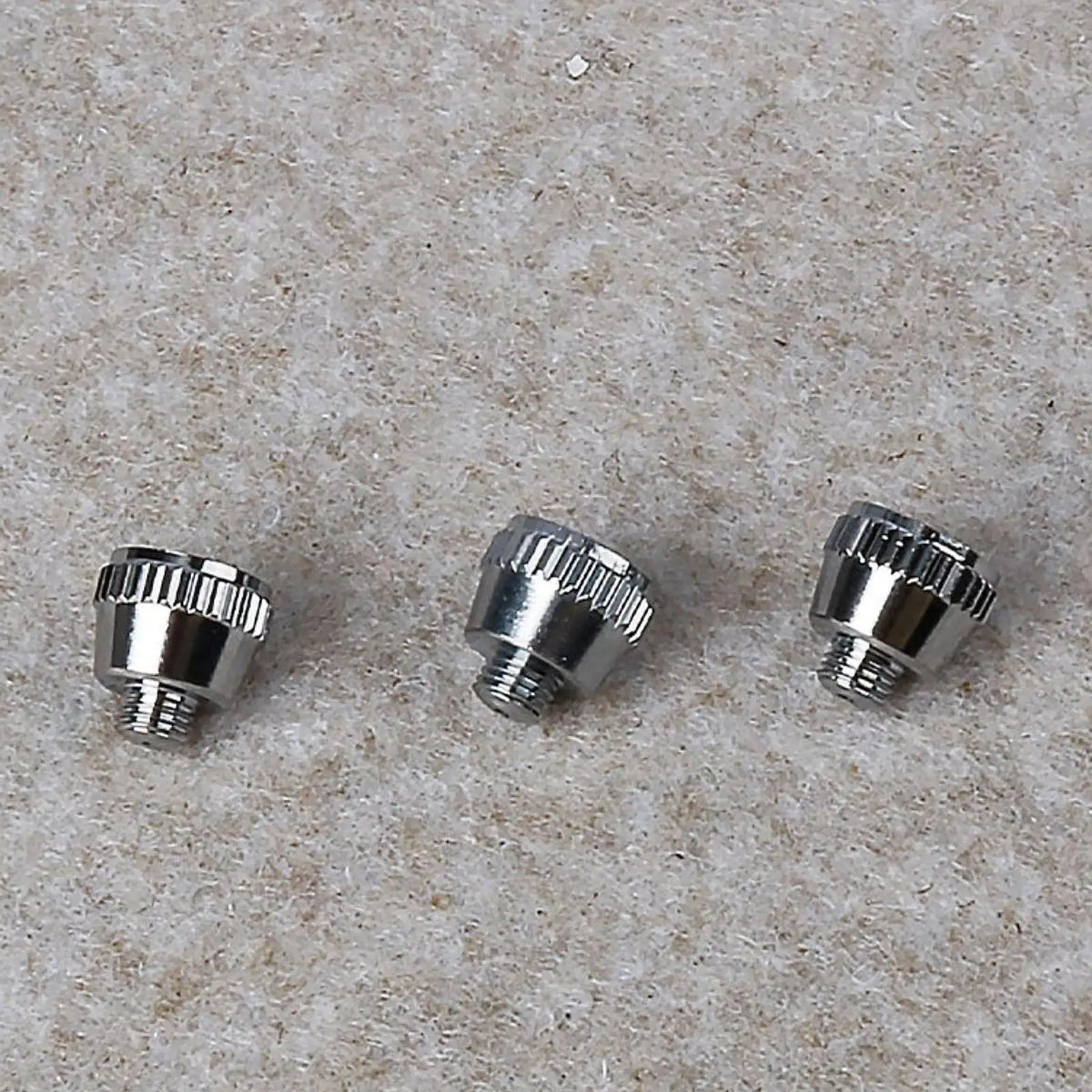 Alloy Airbrush Nozzle Cap for Paint Replacement Parts Compatible with Model Air Brush Pin