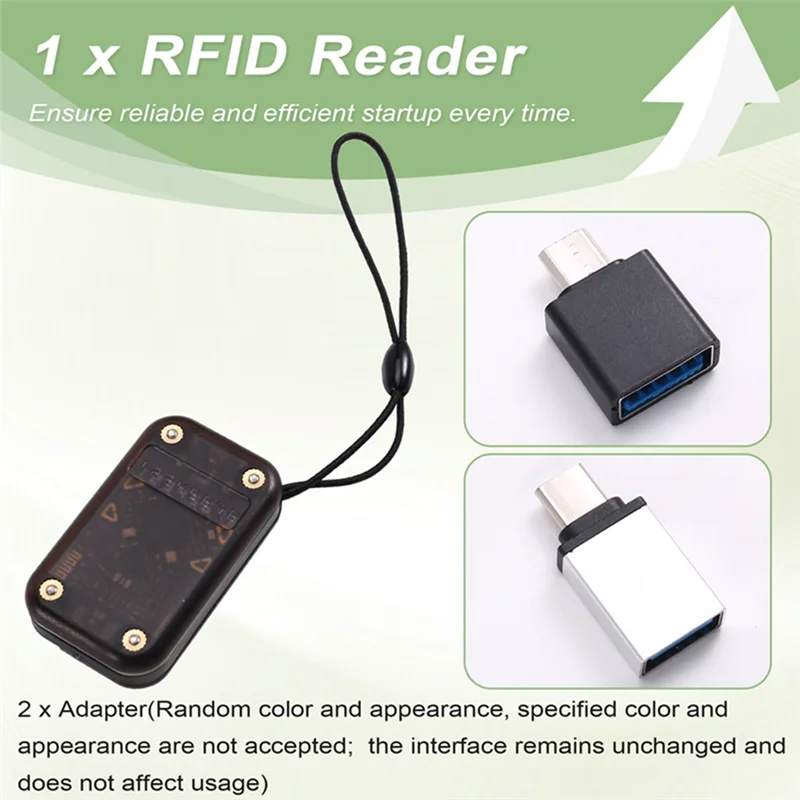 【ABUP】Chameleon V2.0 RFID Smart Chip Reader Emulator NFC Duplicator+ 2X UID/CUID Keychain 125Khz 13.56Mhz Card Decoding