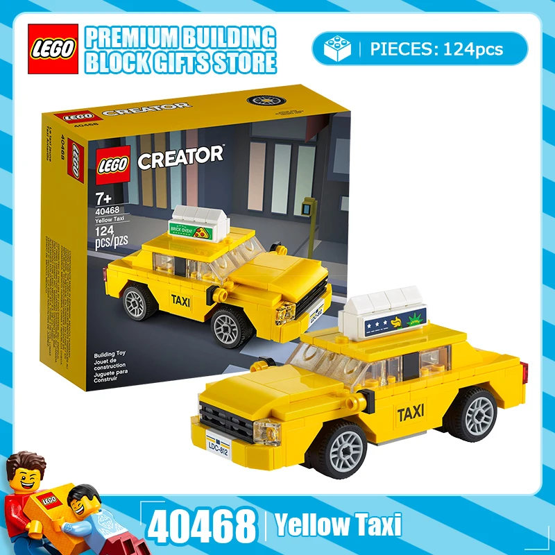 

Lego Creative Versatile Series 40468 Yellow Taxi Children's Puzzle Building Toy Gift