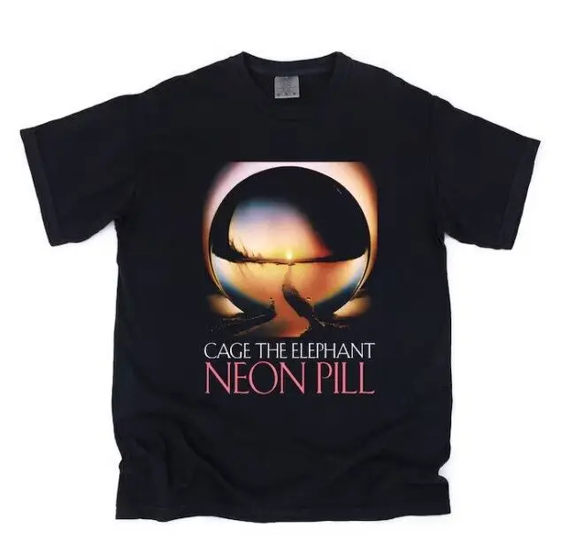 

Cage The Elephant Unisex T-Shirt, Neon Pill, New Album, T-Shirt, 2024 Tour