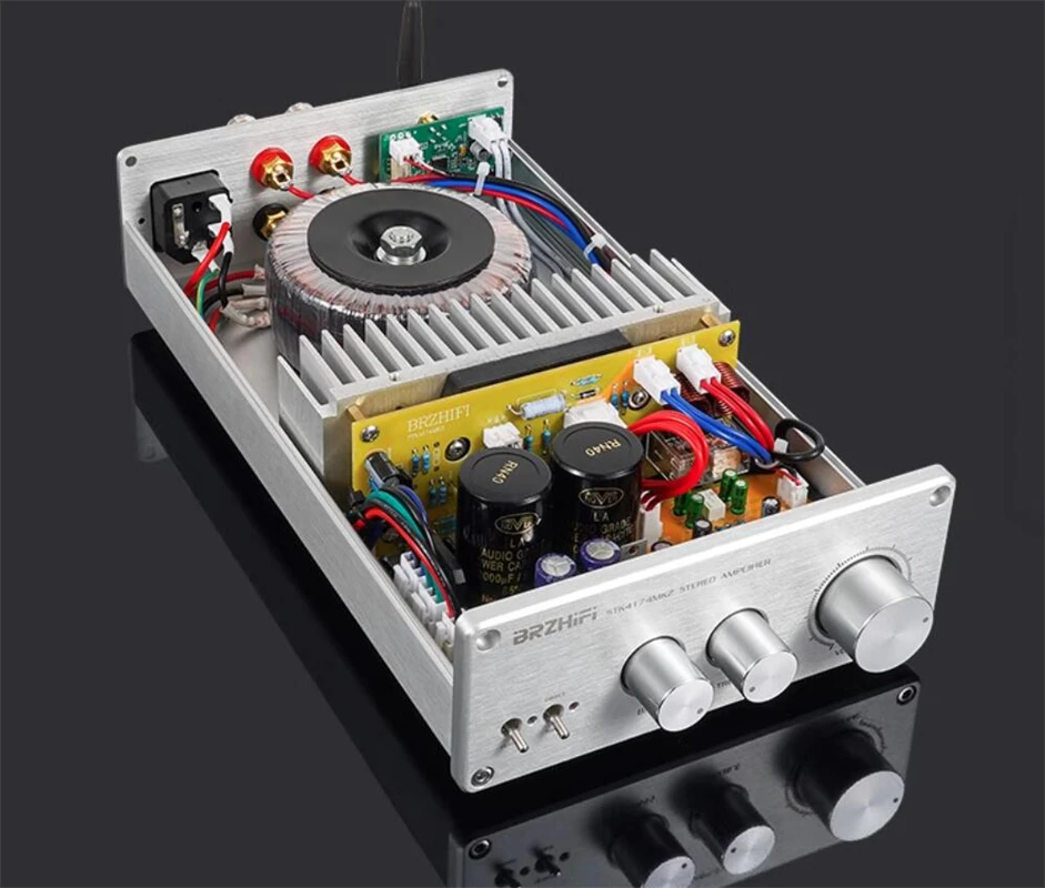 Amplificateur HIFI Fever, Classe AB, STK4196MK10, STK4AnthBluetooth 5.0, 50WX2 @ 8 Ω, 4-16Ω