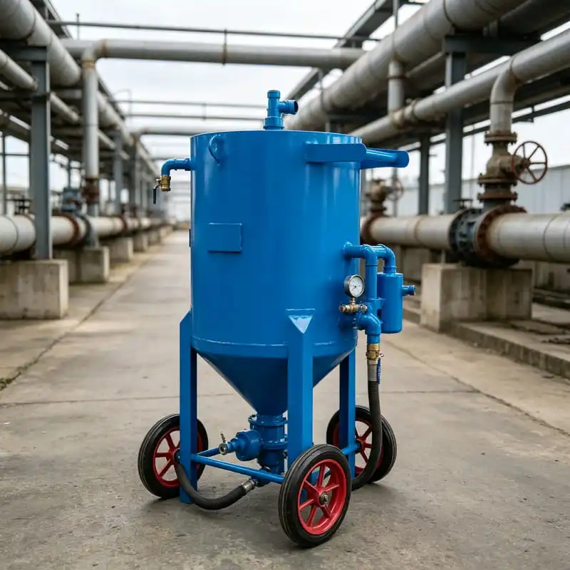 Hot Selling Pressure Sandblasting Machine for Pipe Customized Sandblast Cabinet High Pressure Sandblaster for Descaling