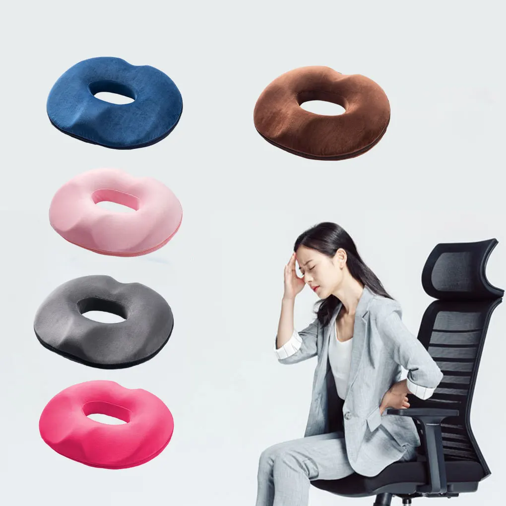 Plush Breathable Chair Cushion For Cool And Relaxing Sitting Experience Multifunctional Seat Cushion brown 45*40*8