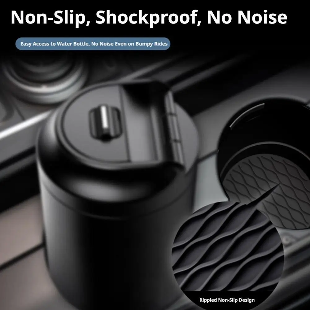 1Pcs Car Cup Holder Coaster Silicone Cup Holder Insert Universal Car Coaster Non-Slip Silicone Mat Non-Slip Cup Holders