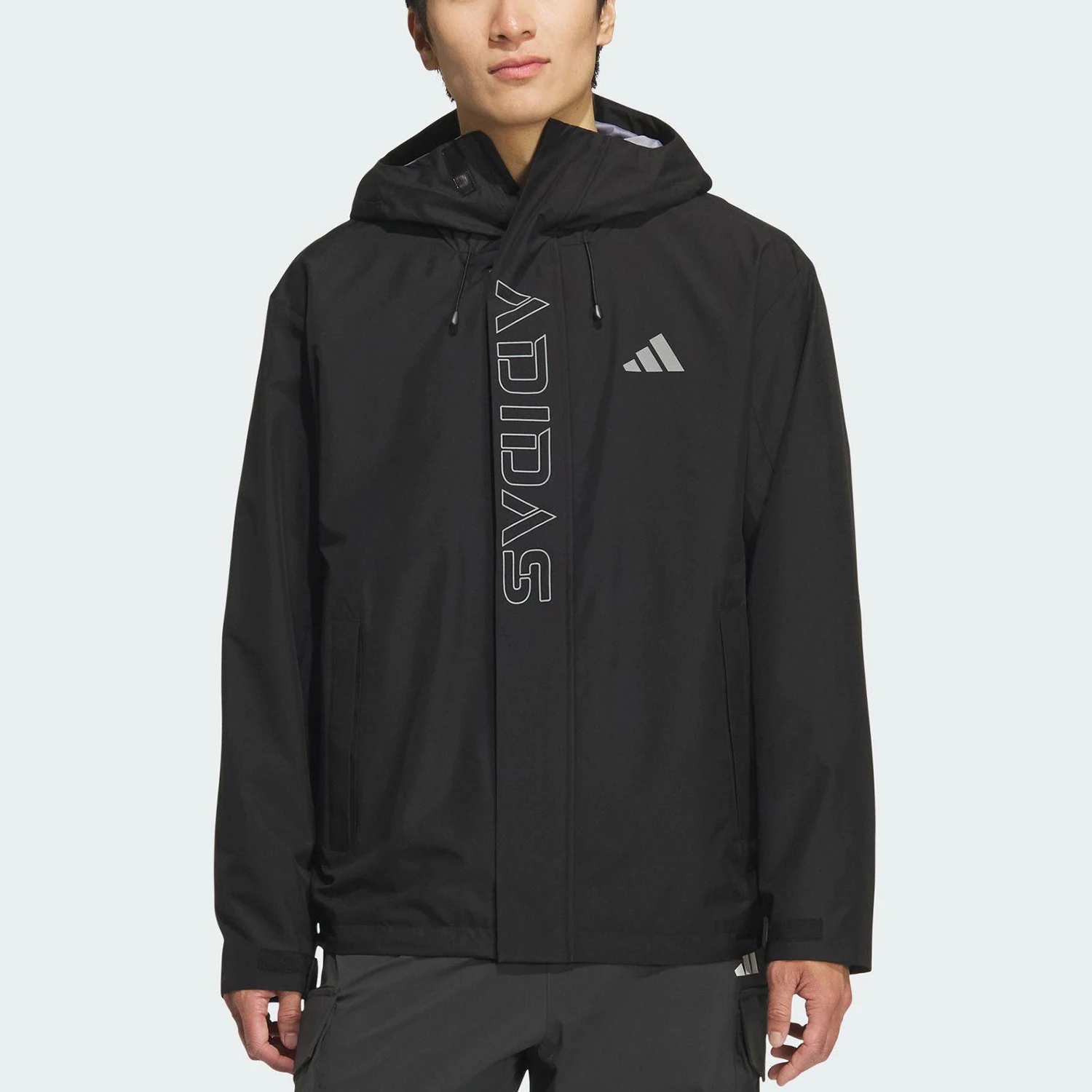

Adidas genuine V WV JKT men's and women's hooded loose sports jacket KF5214